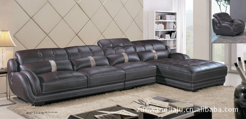 經典時尚真皮沙發 頭層皮質與舒適設計的完美結合